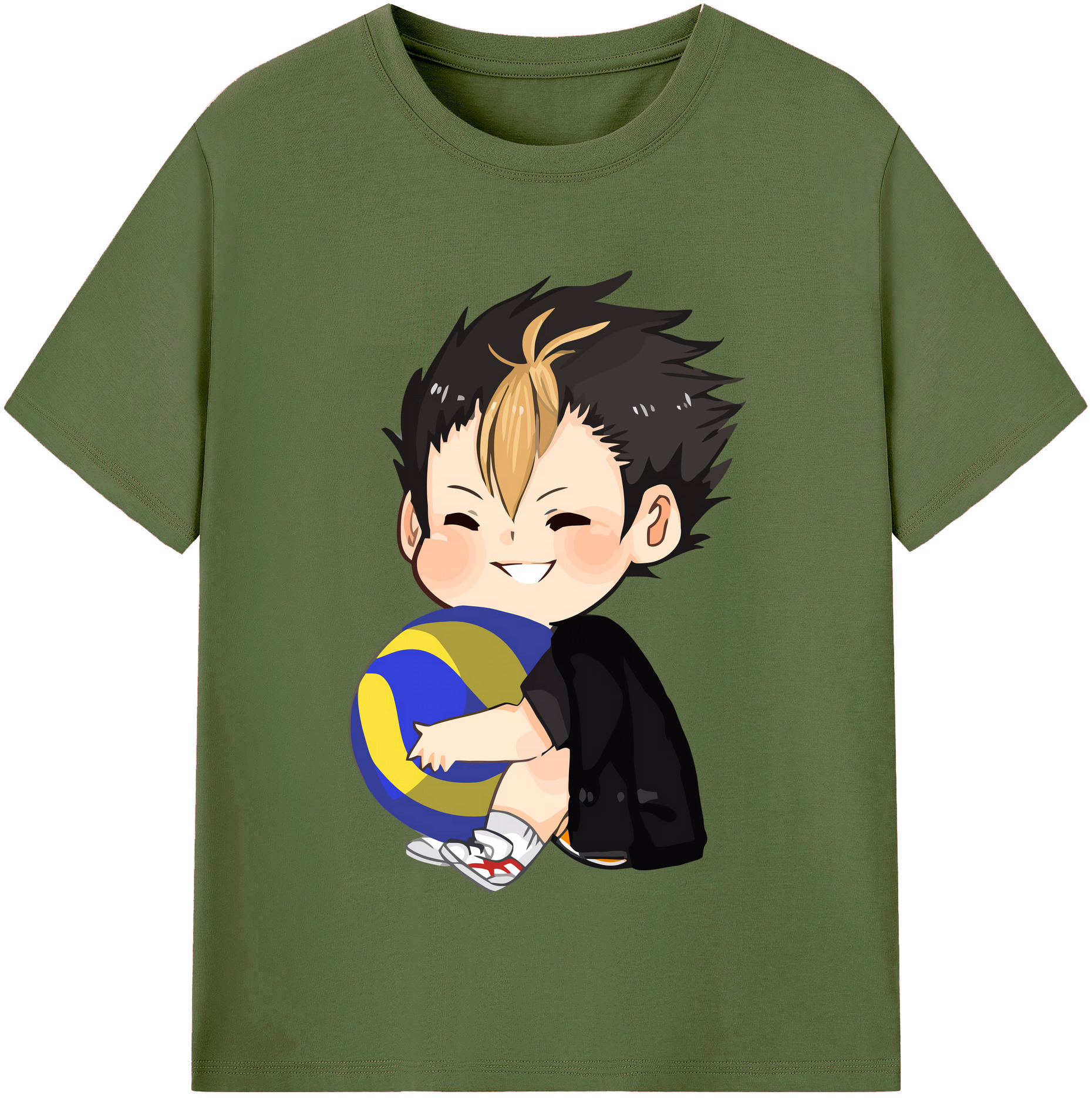 （画像用） ハイキュー!! Haikyu!! 綿100％半袖Tシャツ（フロントプリント）